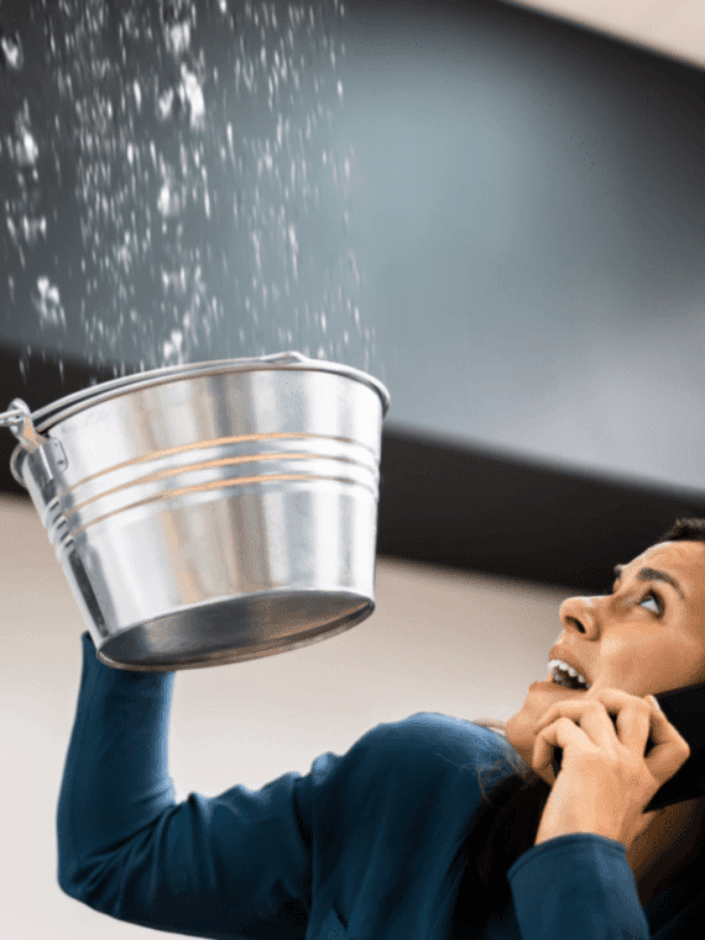 conserto de telhado com vazamento