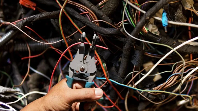 fiação desgastada fiação antiga gasta mais energia