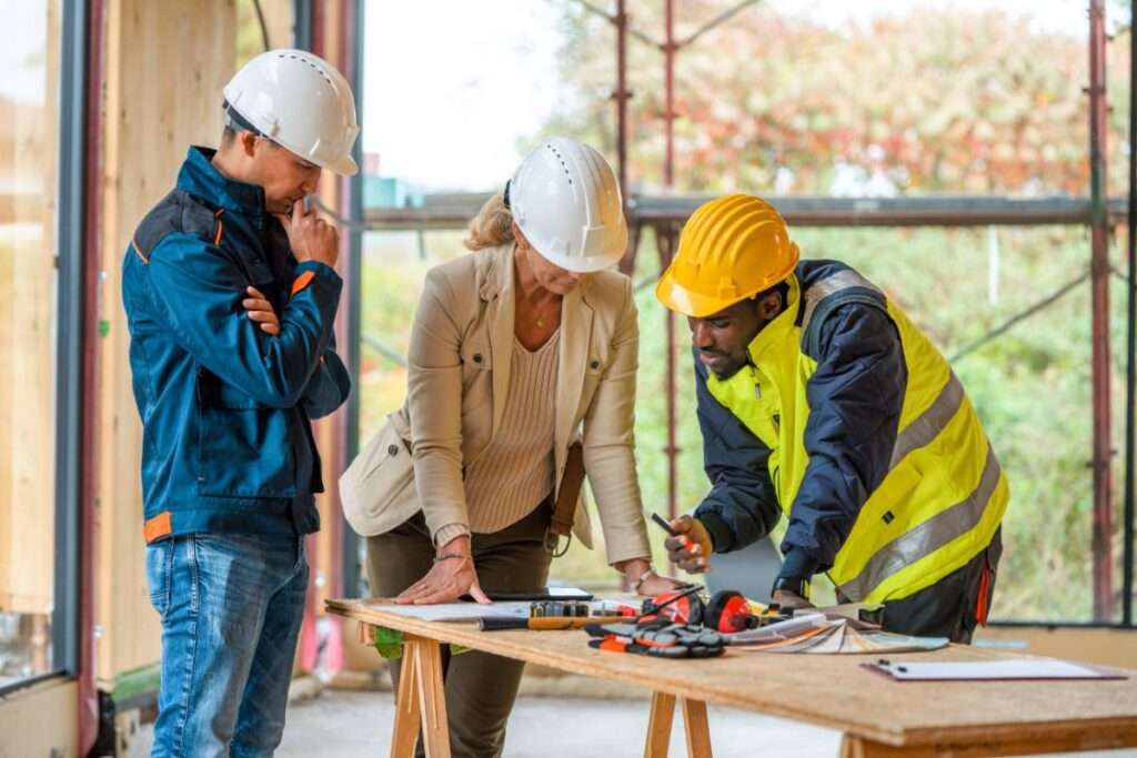 serviços de reforma e construção