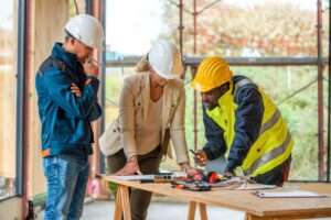 serviços de reforma e construção