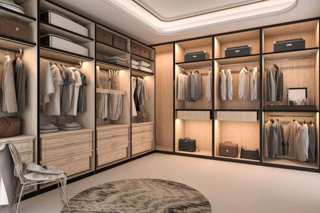 Ideias de Closet com Guarda Roupa: Transforme Seu Espaço com Estilo e Organização Closet com Guarda Roupa