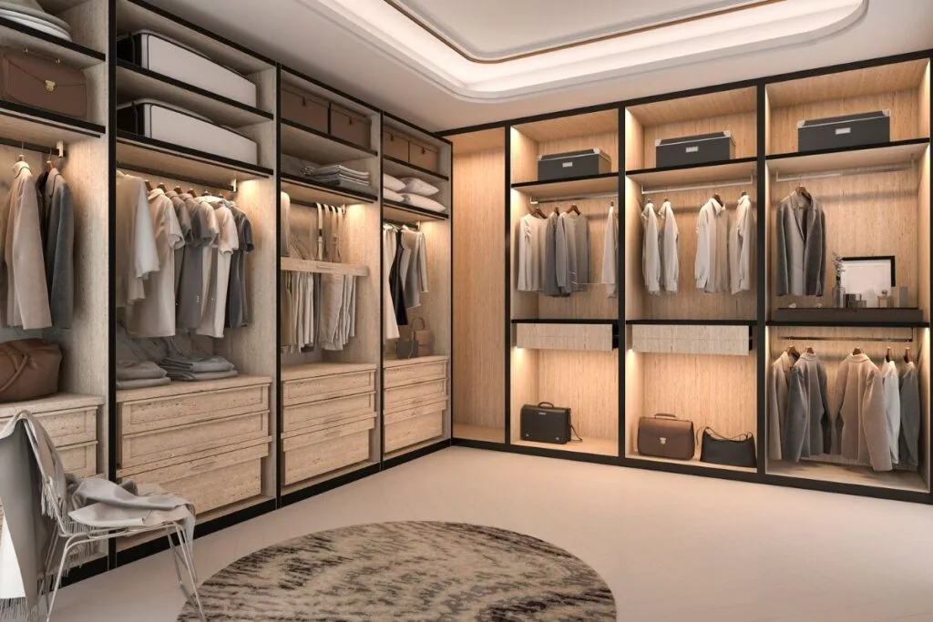 Closet com Guarda Roupa