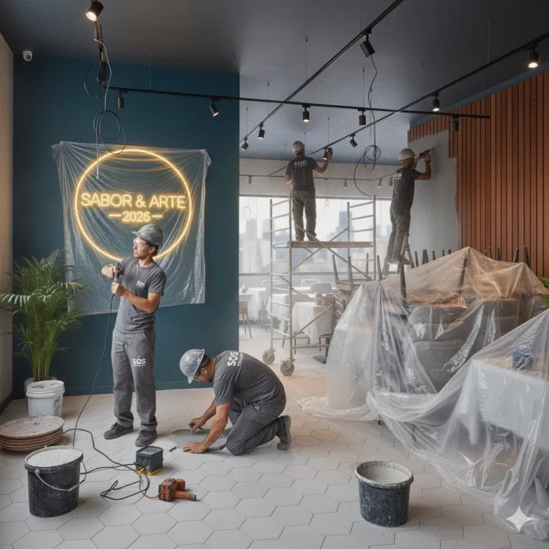 empresa para reforma em restaurante