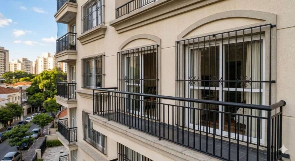 Como acontece a instalacao de grades de protecao